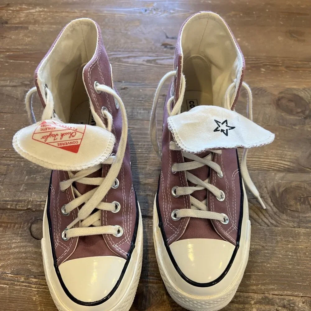 Converse Chuck Taylor All Star High Tops – Saddle Mauve – Women’s 8